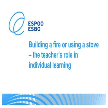 Barbro Högström - Building a fire or using a stove