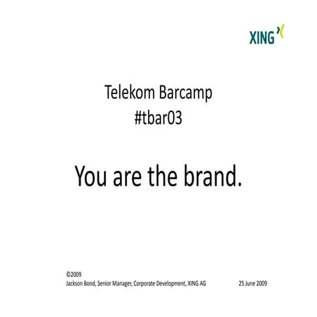 Deutsche Telekom BarCamp 03, 25 June 2009