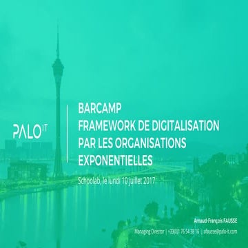 Framework de Digitalisation par les Organisations Exponentielles
