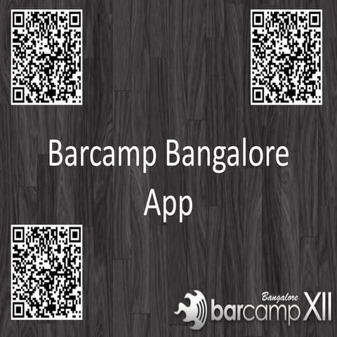 Barcamp Bangalore App