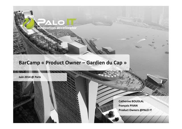 Product Owner : Gardien du Cap