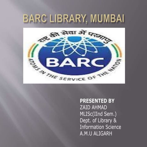 Barc (bhabha atomic research center)