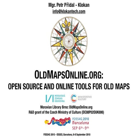 OldMapsOnline.org: Open Source &amp; Online Tools for Old Maps