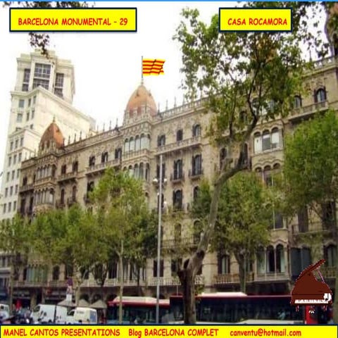 BARCELONA MONUMENTAL 29 - CASA ROCAMORA