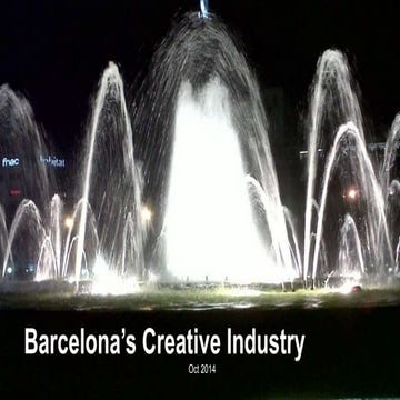 Barcelona - Workshop Amsterdam - 3 October 2014