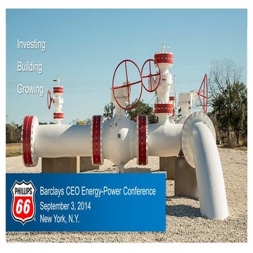 Barclays Energy Conference - 2014