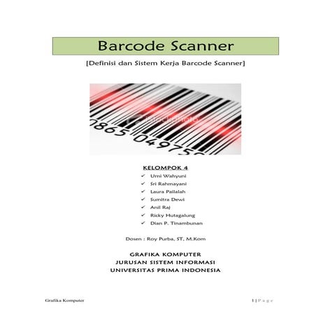 Barcode scanner