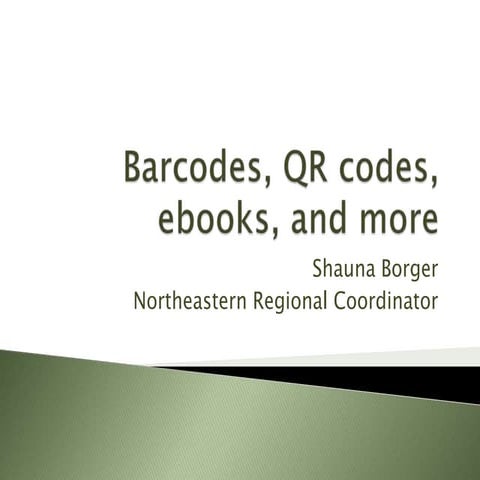 Emerging Library Technologies