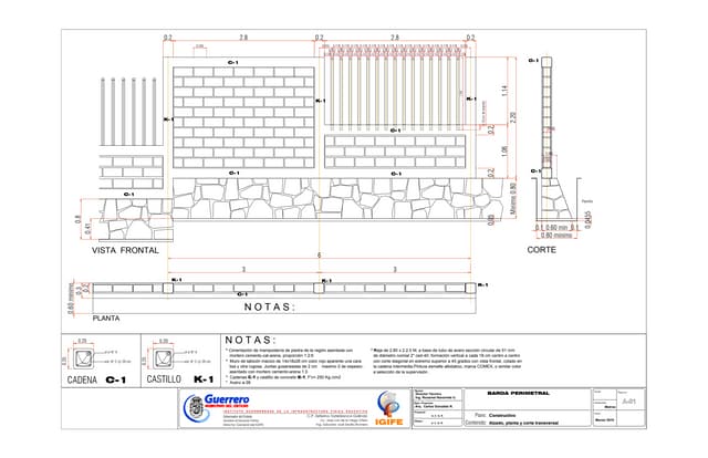 Barda perimetral | PDF