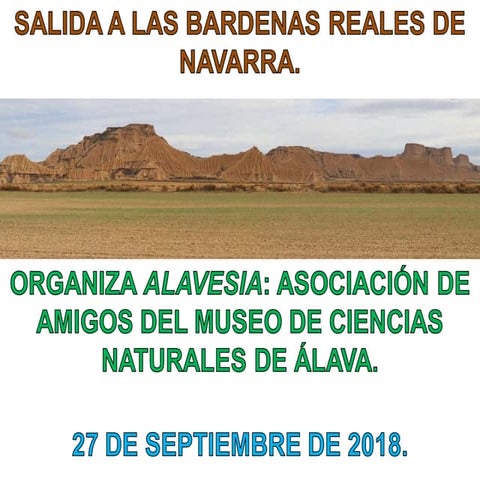 Bardenas reales geologia ala