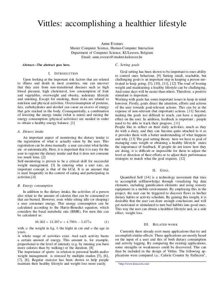 Scientific thesis format picture