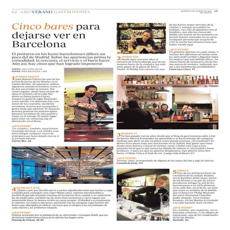 Bares para dejarse ver en Barcelona