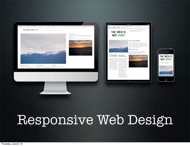 Responsive Design & the Business Analyst