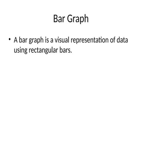 Bar Graph Fact Sheet | PDF