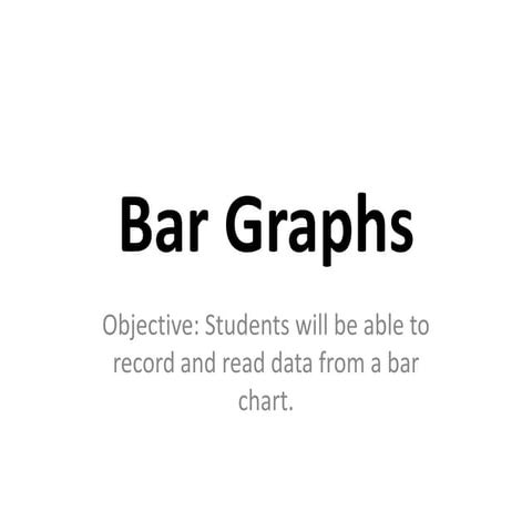 Bar graphs