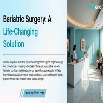 Bariatric Surgery: Risks, Benefits and Long-Term Results | PDF