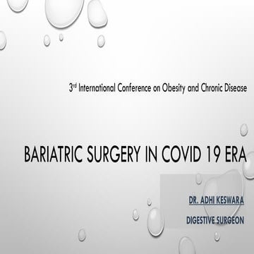 BARIATRIC SURGERY DURING COVID 19 ERA .pptx