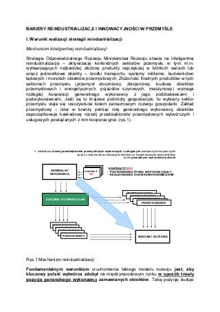 Barriers to the reindustrialization and innovation in modern economy