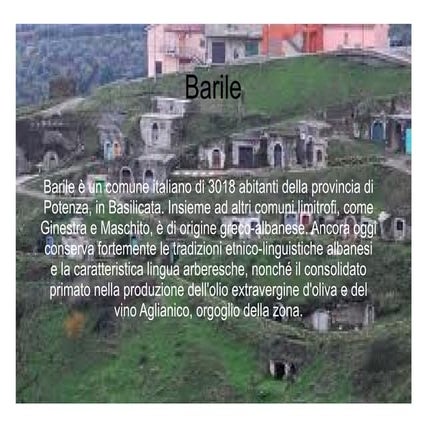 Barile presentazione PPT