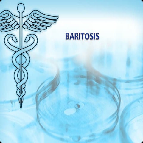 Baritosis