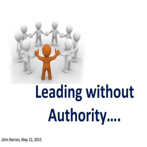 Leading Without Authority