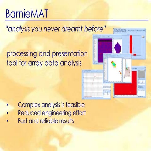 Processing Large ToF-SIMS Datasets | PPTX
