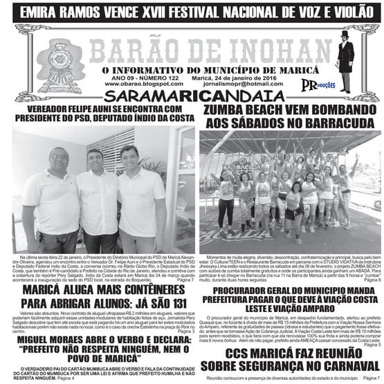 Barão de Inohan 122 - 27 de janeiro de 2016