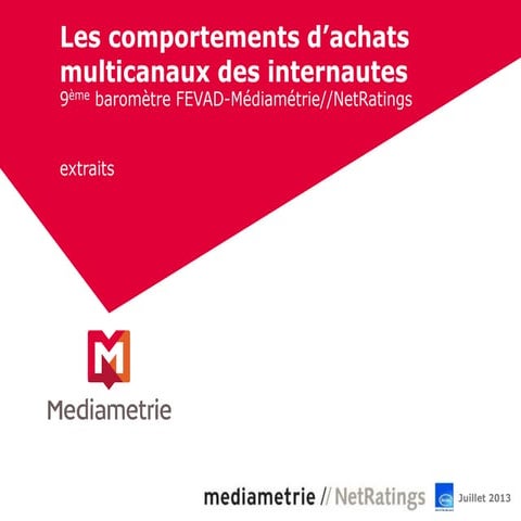 Les comportements d’achats multicanaux des internautes