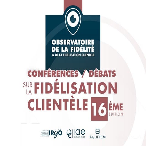 Baromètre fidélisation clientèle 2025 (Observatoire de la fidélité)