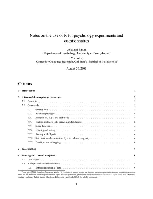 Baron rpsych