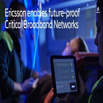 Critical Broadband Networks presentation slideshare