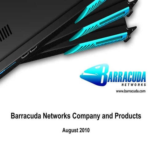 Barracuda Networks Overview