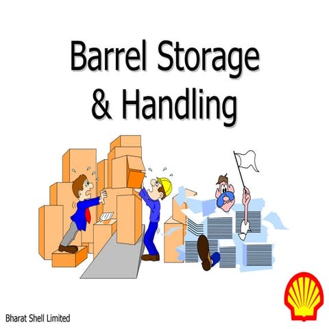 Barrel Storage_ Handling for safety & material handling