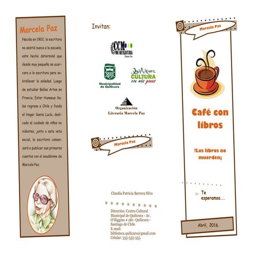 Barrera claudia tríptico