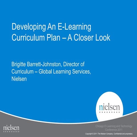 CETS 2011, Brigitte Barrett-Johnston, slides for Developing an eLearning Curr...