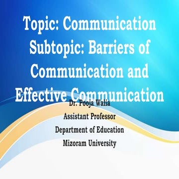 Barriers To Communication..pptx