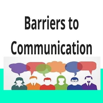 Barriers to Communication First Year B.com.pptx
