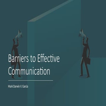 BARRIERS TO EFFECTIVE COMMUNICATION PDF FREE DOWNLOAD visual data 6