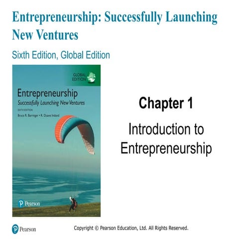 Comprehensive Introduction to Entrepreneurship and New Venture ...