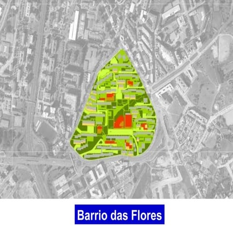Barrio das Flores (A Coruña) Modelo de urbanismo | PPT