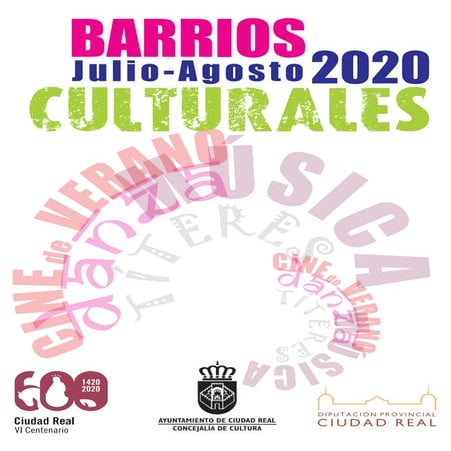 Barrios culturales verano 2020
