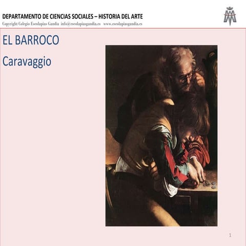 Barroco Caravaggio