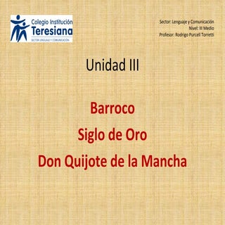 Barroco, siglo de oro