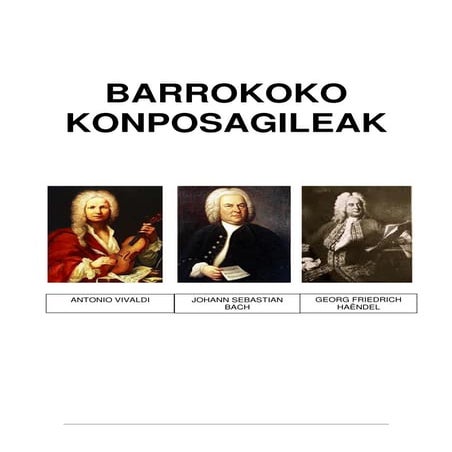 Barrokoko konposagileak