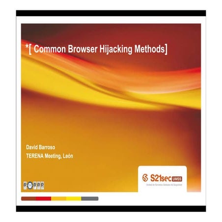 Common Browser Hijacking Methods