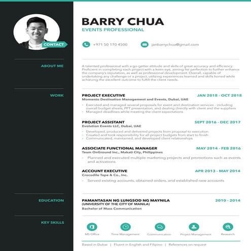 Barry Chua - Events Professional