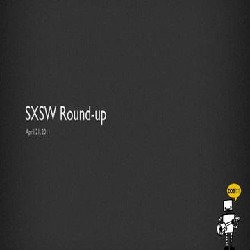 Barry Lachapelle: Game Mechanics from SXSWi