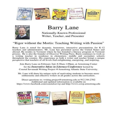 Barry Lane information