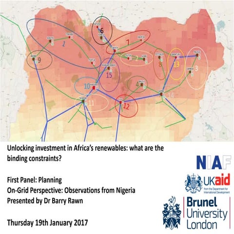 Barry Rawn - Green Growth Diagnostics for Africa