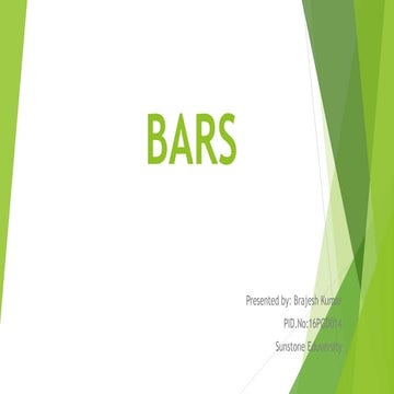 Bars(Behaviours anchor rating scale)